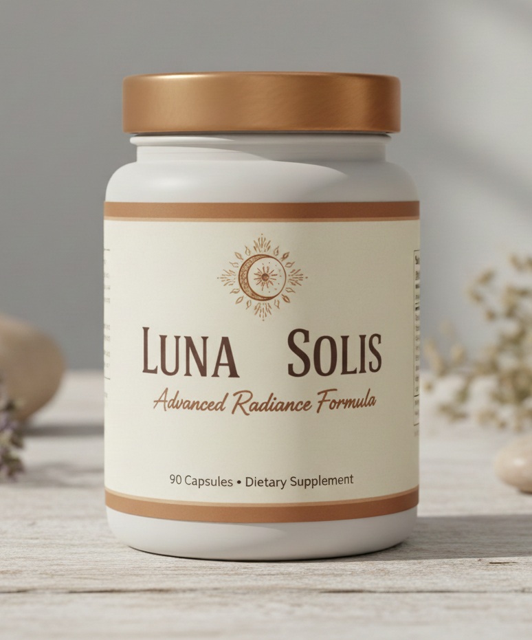 Luna Solis natural supplement bottle